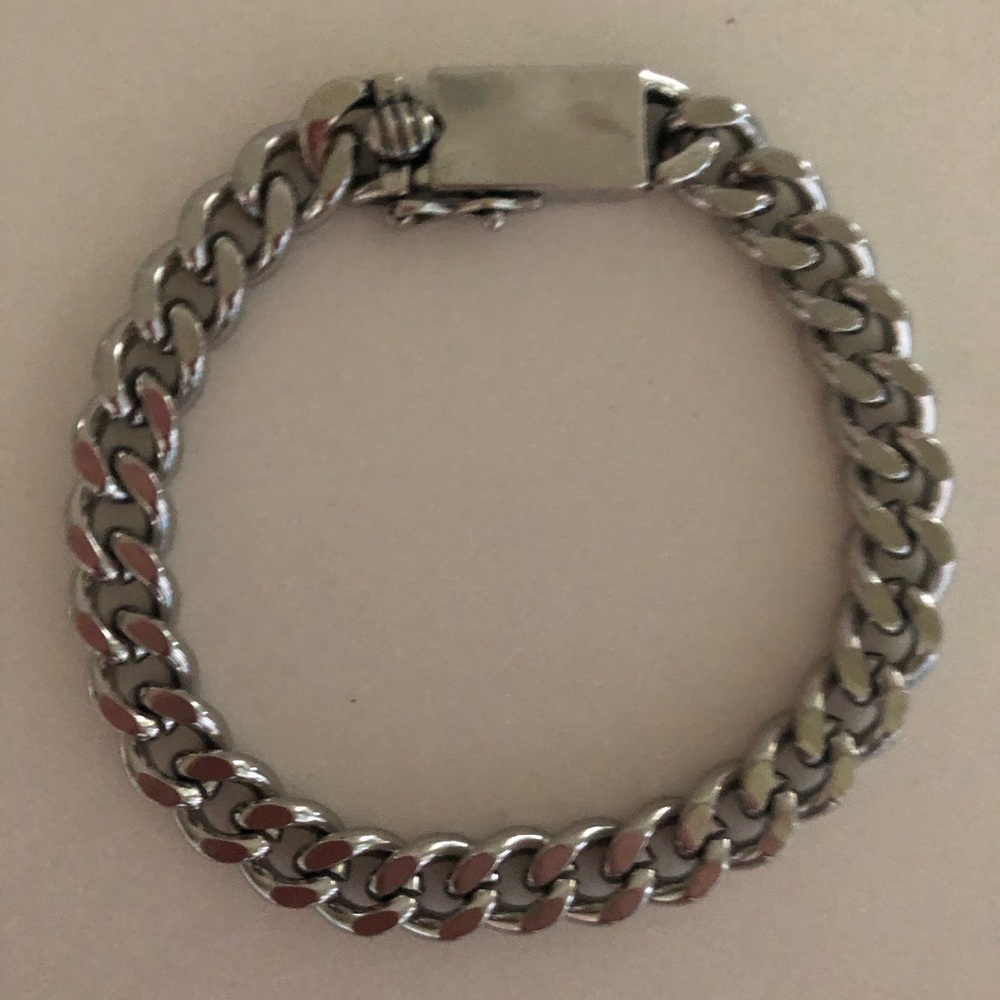 NWOT 925 Silver Chain Bracelet